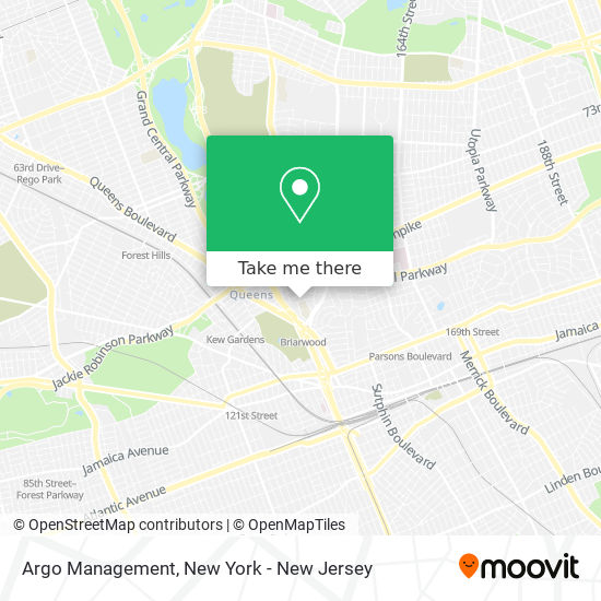 Argo Management map