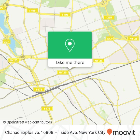 Mapa de Chahad Explosive, 16808 Hillside Ave
