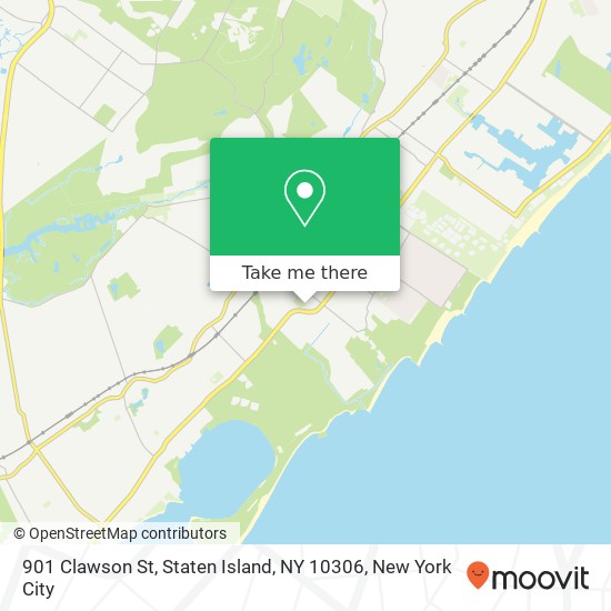 901 Clawson St, Staten Island, NY 10306 map