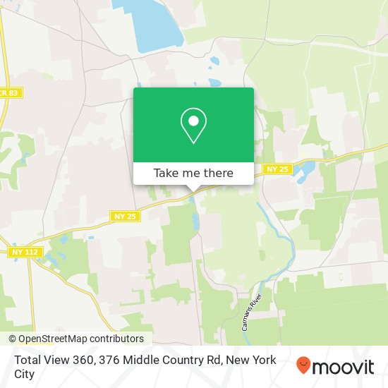 Total View 360, 376 Middle Country Rd map