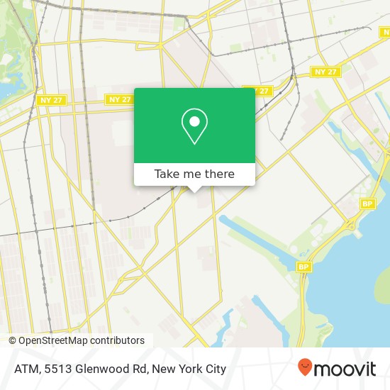 ATM, 5513 Glenwood Rd map