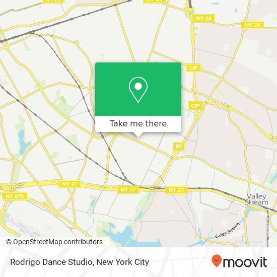 Mapa de Rodrigo Dance Studio