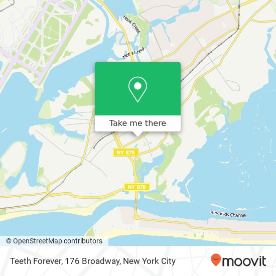 Teeth Forever, 176 Broadway map