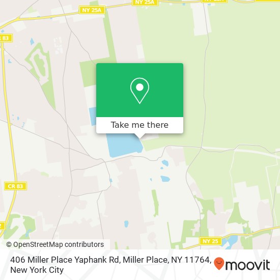 406 Miller Place Yaphank Rd, Miller Place, NY 11764 map