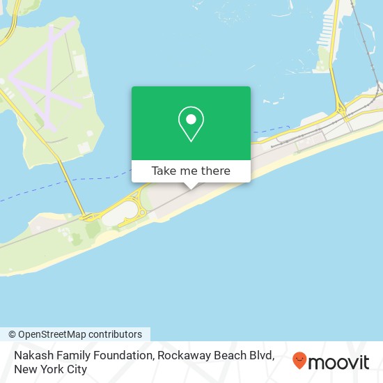 Mapa de Nakash Family Foundation, Rockaway Beach Blvd