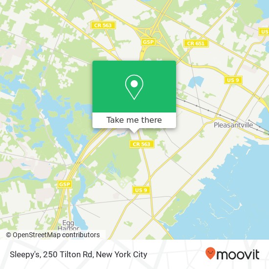 Sleepy's, 250 Tilton Rd map