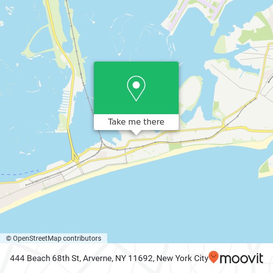 444 Beach 68th St, Arverne, NY 11692 map