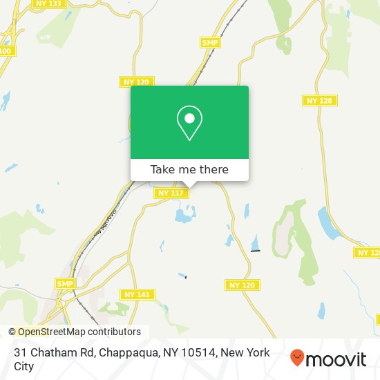 31 Chatham Rd, Chappaqua, NY 10514 map