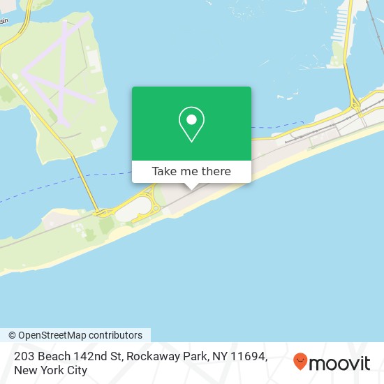 203 Beach 142nd St, Rockaway Park, NY 11694 map