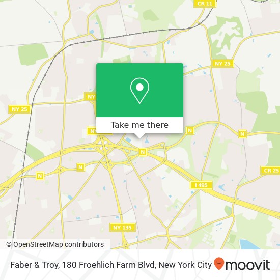 Mapa de Faber & Troy, 180 Froehlich Farm Blvd