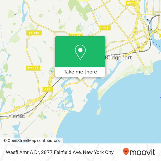 Mapa de Wasfi Amr A Dr, 2877 Fairfield Ave