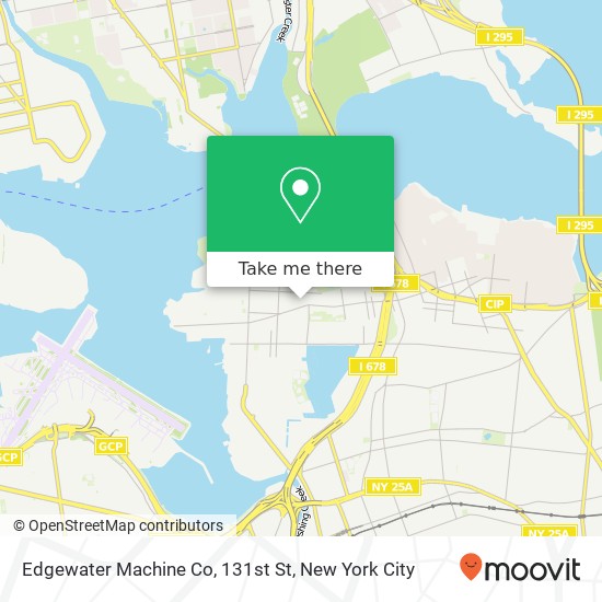 Mapa de Edgewater Machine Co, 131st St