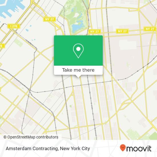 Amsterdam Contracting map