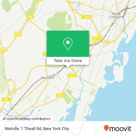 Melville, 1 Theall Rd map