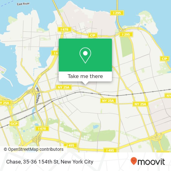Mapa de Chase, 35-36 154th St