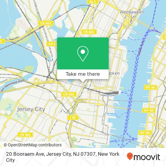 20 Booraem Ave, Jersey City, NJ 07307 map