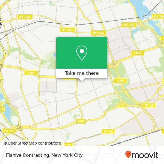 Flahive Contracting map