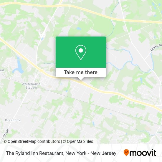 The Ryland Inn Restaurant map
