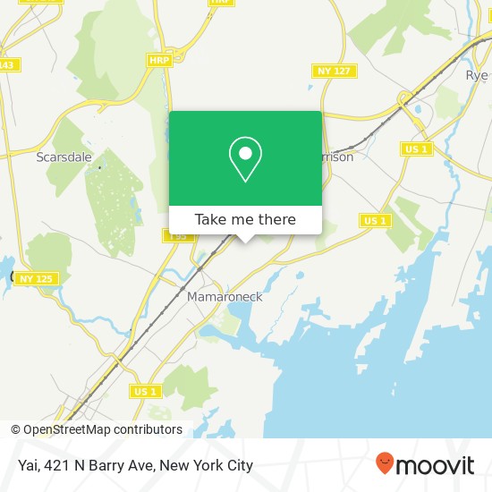 Mapa de Yai, 421 N Barry Ave