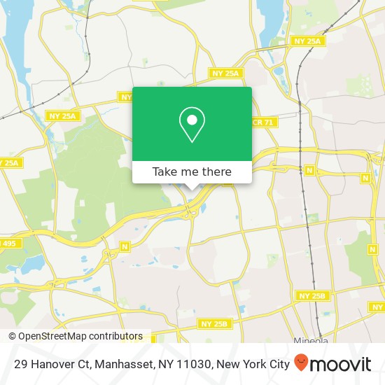 29 Hanover Ct, Manhasset, NY 11030 map
