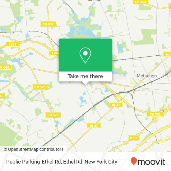 Mapa de Public Parking-Ethel Rd, Ethel Rd