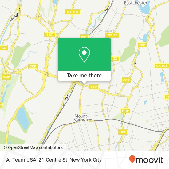 Al-Team USA, 21 Centre St map