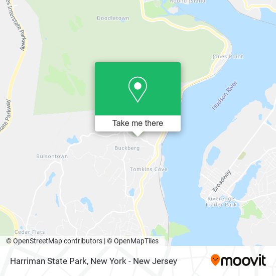 Harriman State Park map