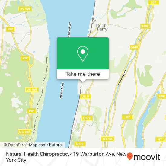 Natural Health Chiropractic, 419 Warburton Ave map