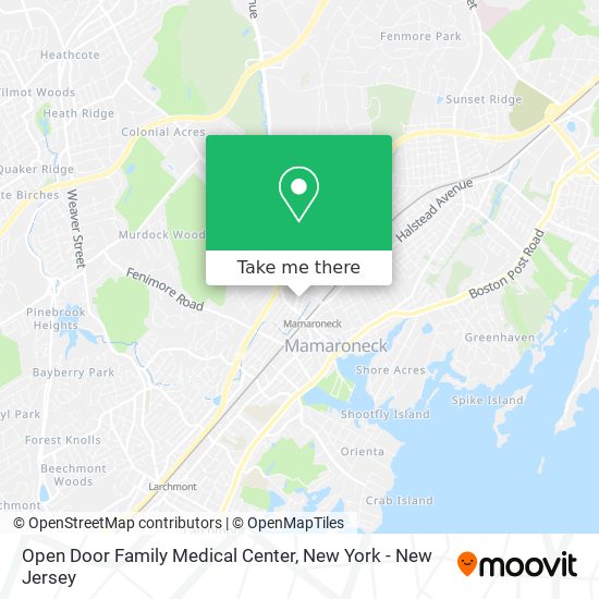 Mapa de Open Door Family Medical Center