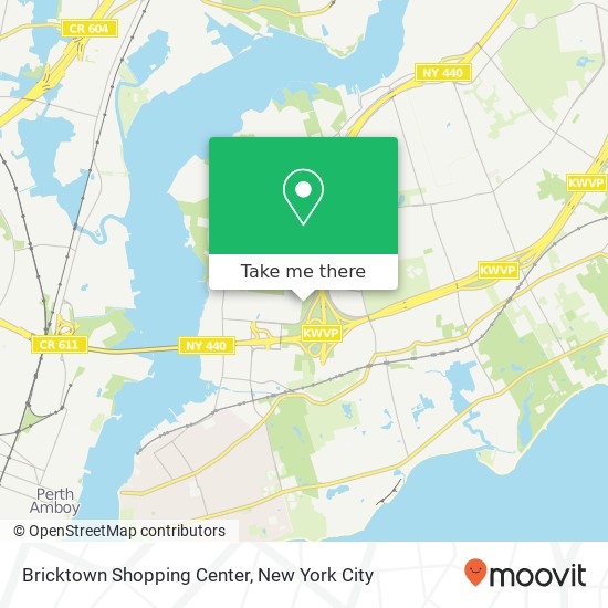 Bricktown Shopping Center map