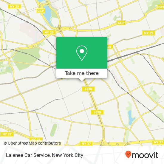 Lalenee Car Service map