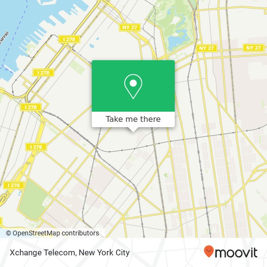 Xchange Telecom map