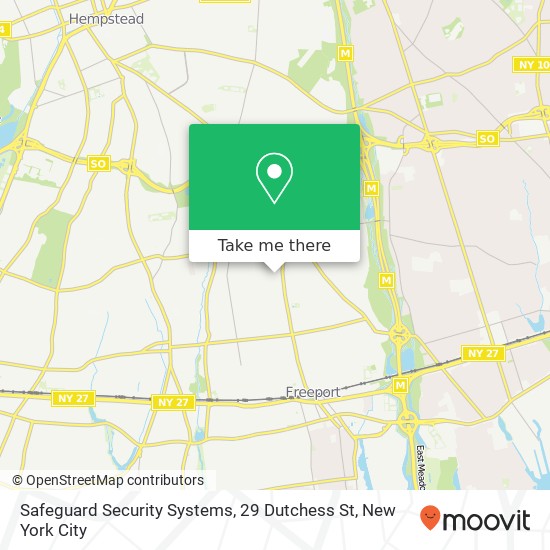 Mapa de Safeguard Security Systems, 29 Dutchess St