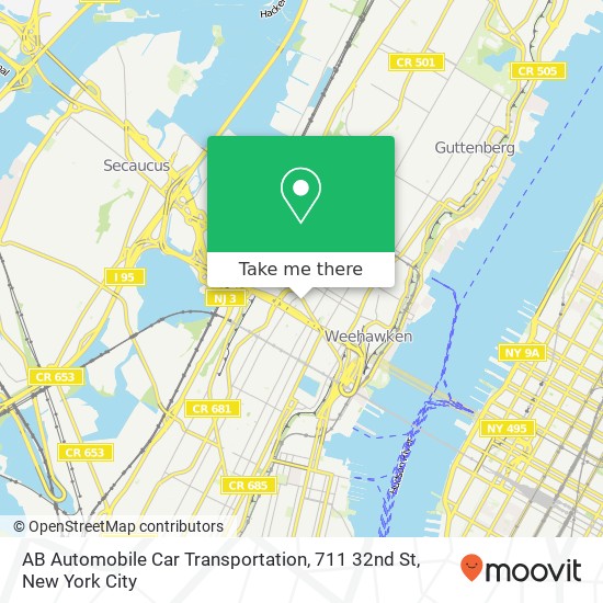 Mapa de AB Automobile Car Transportation, 711 32nd St