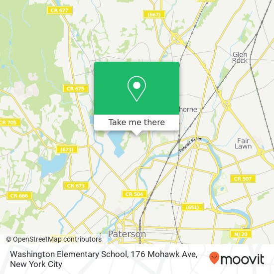 Washington Elementary School, 176 Mohawk Ave map