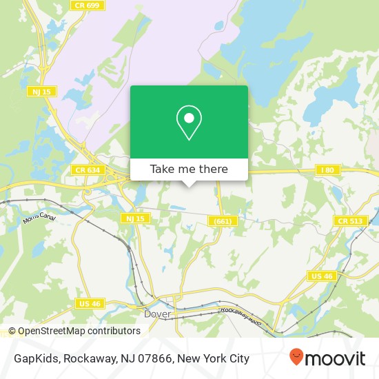 GapKids, Rockaway, NJ 07866 map