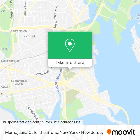 Mamajuana Cafe: the Bronx map