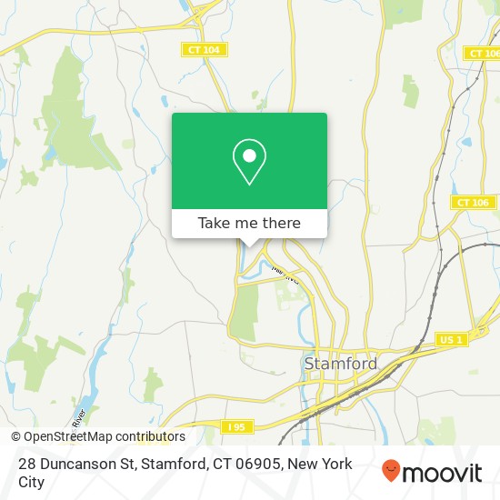 28 Duncanson St, Stamford, CT 06905 map