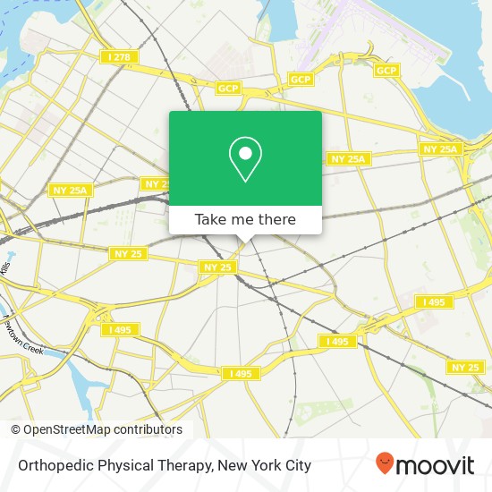 Mapa de Orthopedic Physical Therapy, 41-28 71st St