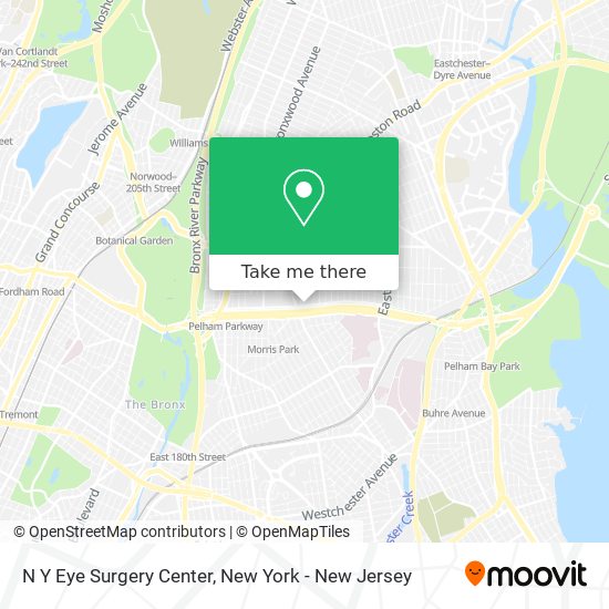 N Y Eye Surgery Center map