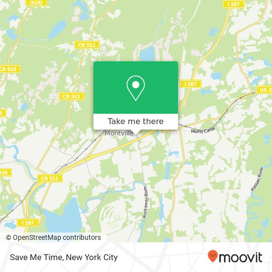 Save Me Time map