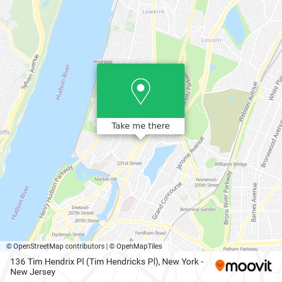 Mapa de 136 Tim Hendrix Pl (Tim Hendricks Pl)