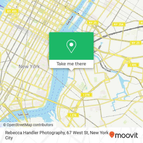Mapa de Rebecca Handler Photography, 67 West St