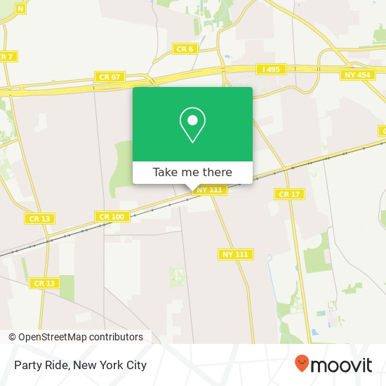 Mapa de Party Ride