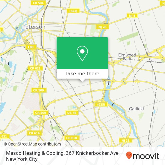 Masco Heating & Cooling, 367 Knickerbocker Ave map