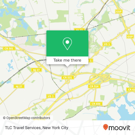 TLC Travel Services map