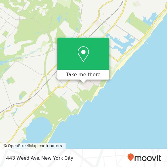 443 Weed Ave, Staten Island, NY 10306 map