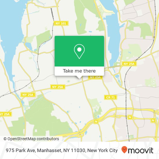 975 Park Ave, Manhasset, NY 11030 map