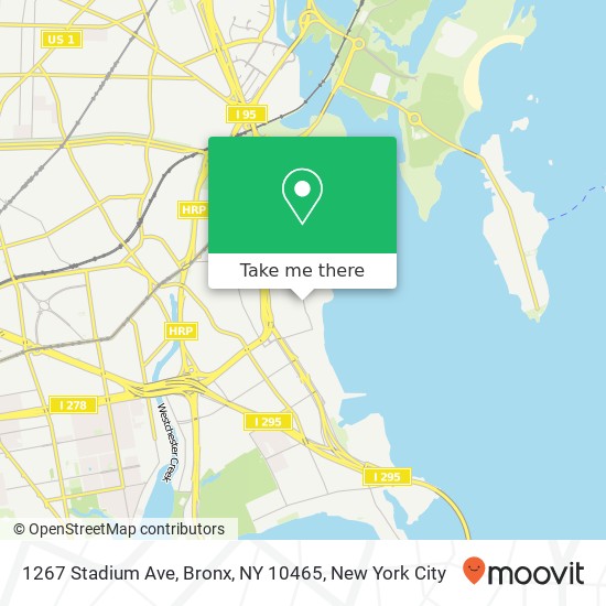 1267 Stadium Ave, Bronx, NY 10465 map