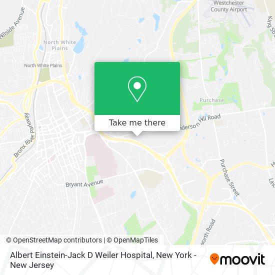 Albert Einstein-Jack D Weiler Hospital map